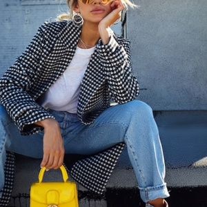 Houndstooth Coat